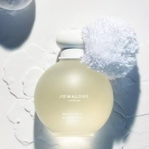 上新：Jo Malone 2022圣诞“初雪”限定 磨砂透白玻璃瓶