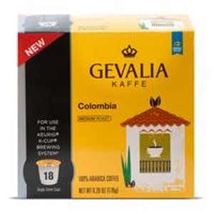 select Gevalia single serve coffee