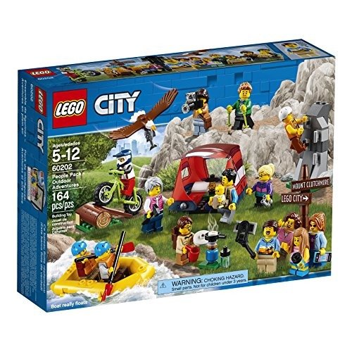 City People Pack – Outdoors Adventures 60202 Building Kit (164 Piece)