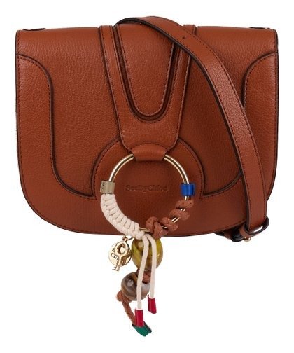 Caramel Hana Leather Shoulder Bag