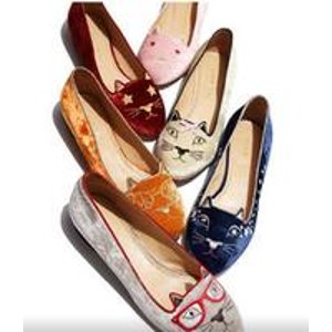 Bergdorf Goodman 全场Charlotte Olympia经典12星座鞋，猫咪鞋等满额送礼卡活动