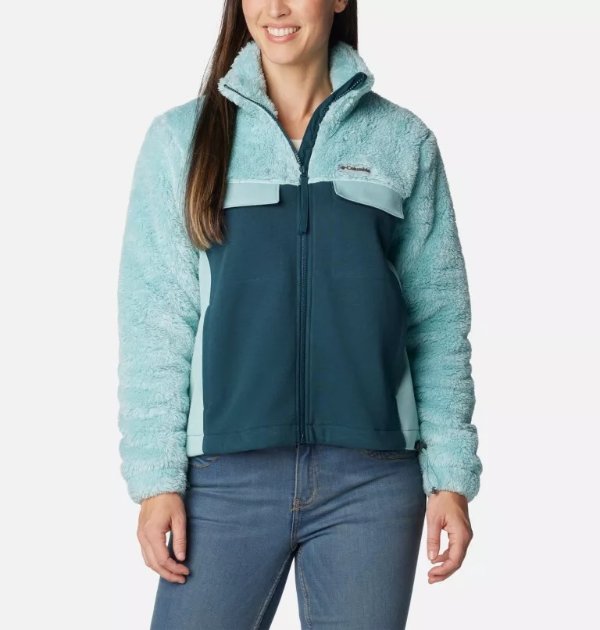 Women's Columbia Lodge™ Hybrid Sherpa Full Zip Jacket