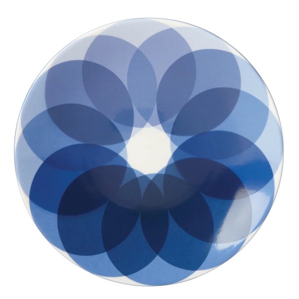 Technic™ Blue Pinwheel Accent Plate