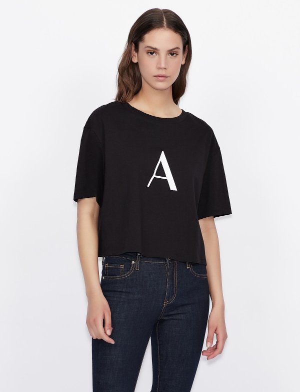 CROPPED T SHIRT, Graphic T Shirt for Women | A|X Online Store