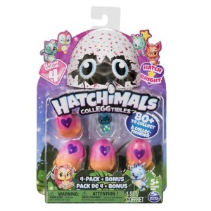 Hatchimals CollEGGtibles, 4 Pack + Bonus, Season 4 Hatchimals CollEGGtible, for Ages 5 and Up @ Walmart