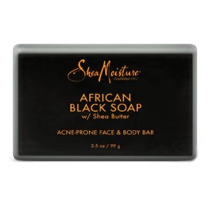 SheaMoisture 非洲黑香皂两块 面部身体均可使用