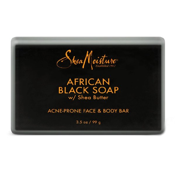 非洲黑香皂两块 面部身体均可使用