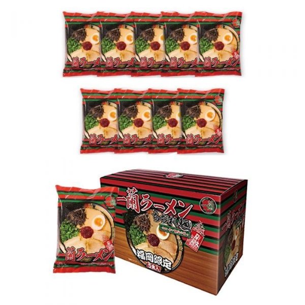 Fukuoka Ichiran Ramen Special (Total 10 Packs, Only For Limited Time) (Japan Import)