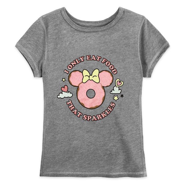 Minnie Mouse Donut T-Shirt for Girls – Sensory Friendly | shopDisney