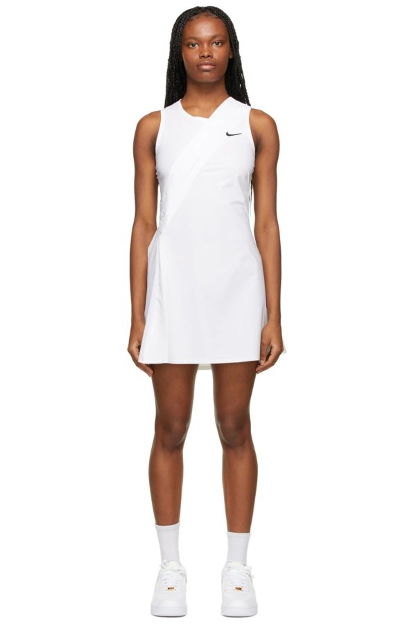White Maria Sharapova Edition NikeCourt Dress