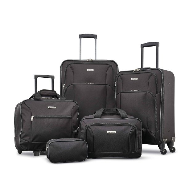 Five-Piece Spinner Luggage Set