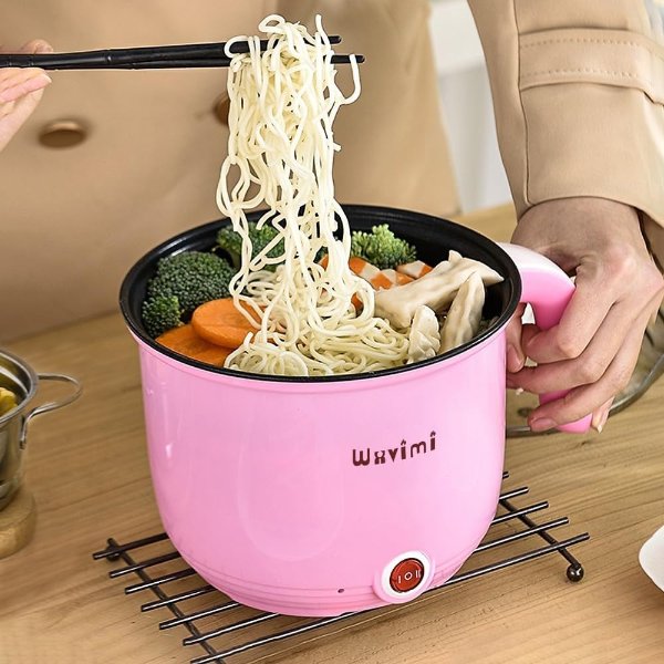 Wxvimi Electric Noodle Pot,Electric Cooking Pot