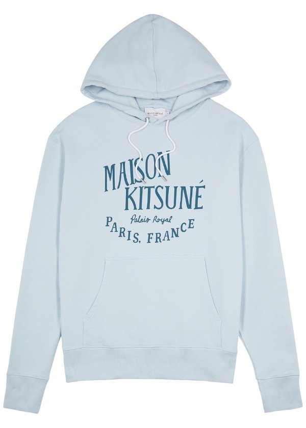 MAISON KITSUNE Palais Royal hooded cotton sweatshirt