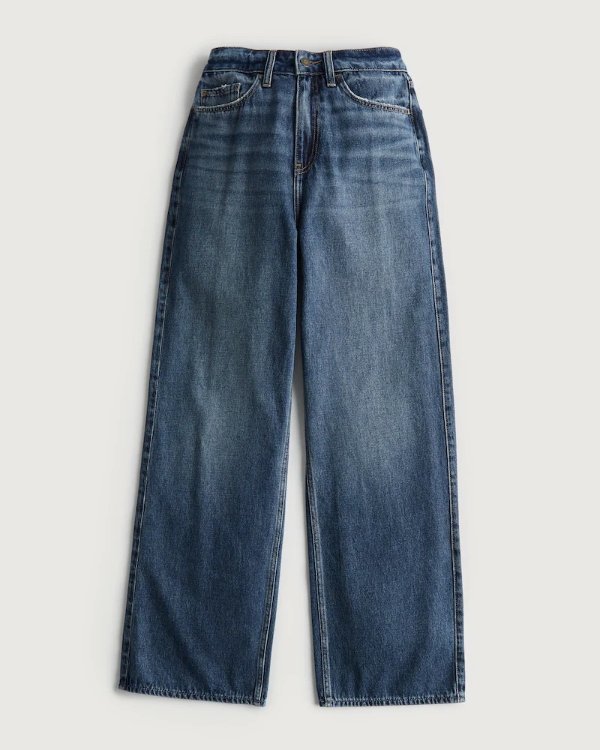 Ultra High-Rise Baggy Jeans