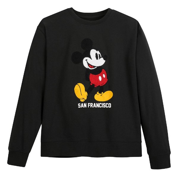 Mickey Mouse Classic Pullover Sweatshirt for Adults – San Francisco | shopDisney