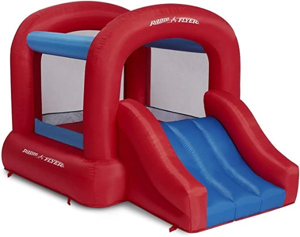 Flyer Backyard Bouncer JR, Bounce House, Inflatable Jumper with Air Blower | Ages 2-8 Years (Amazon Exclusive)
