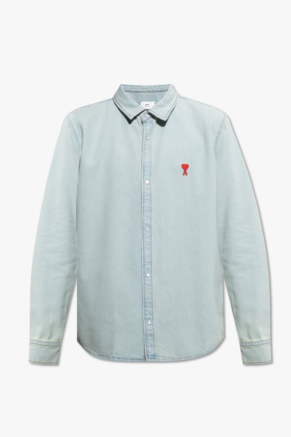 ParisDe Coeur Button-Up Denim Shirt