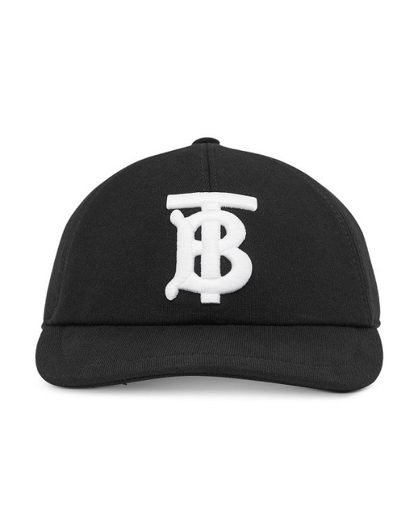 Monogram Motif Cotton Jersey Baseball Cap