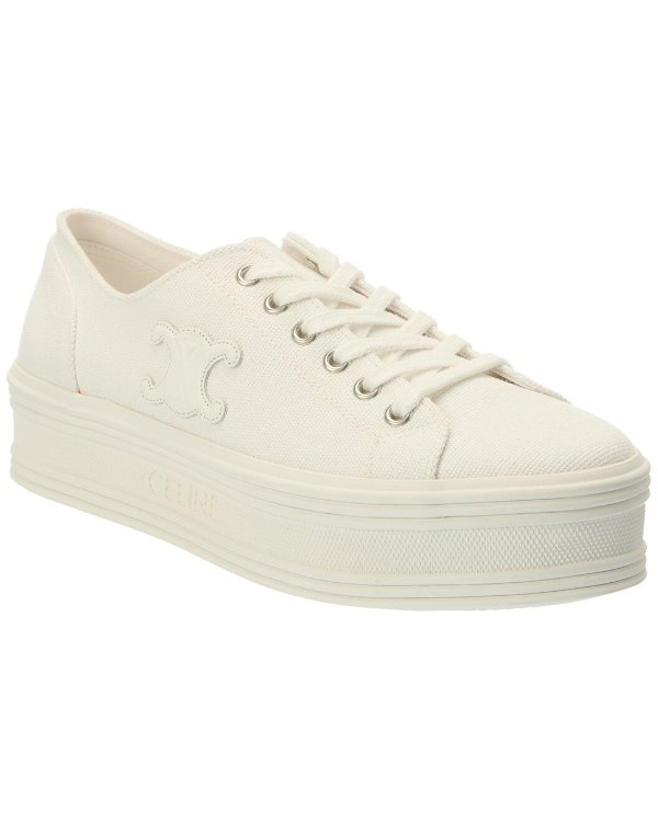 Jane Low Canvas & Leather Sneaker