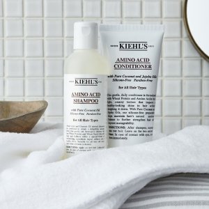 Kiehl's 护发产品热卖 收氨基酸、橄榄洗护套装