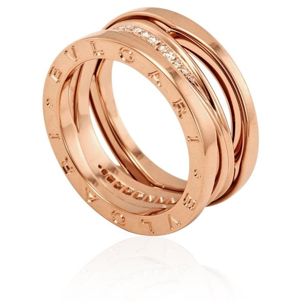 B.Zero1 Design Legend 18k Rose Gold Ring
