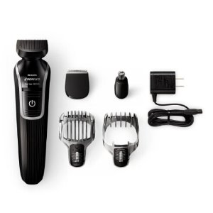 Philips Norelco Multigroom 3100 with 5 attachments and skin-friendly blades