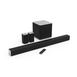 VIZIO SB4051-C0 40-Inch 5.1 Channel Sound Bar with Wireless Subwoofer and Satellite Speakers
