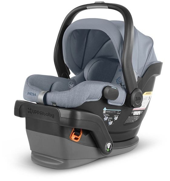 MESA V2 Lightweight Infant Car Seat - Gregory (Blue Melange)