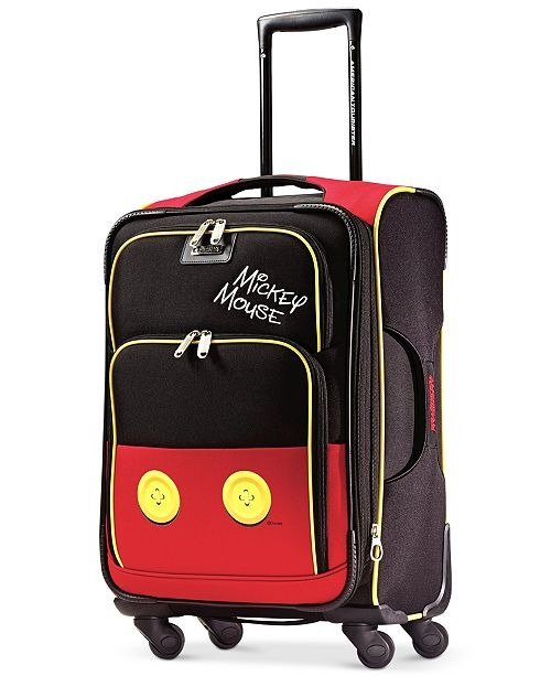 Disney Mickey Mouse Pants 21" Spinner Suitcase