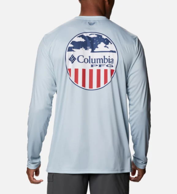 Men's PFG Terminal Tackle™ Patriot Long Sleeve Shirt | Columbia Sportswear