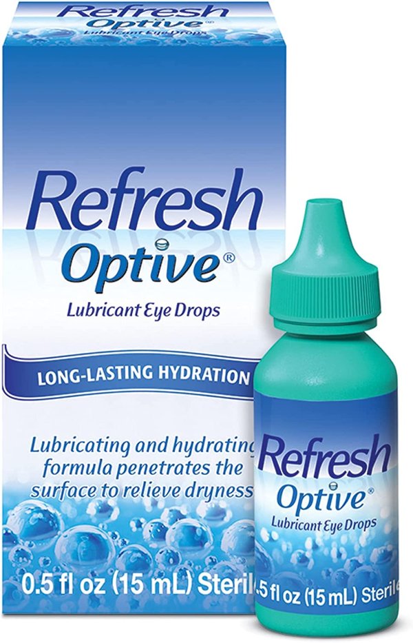 Refresh 润滑保湿眼药水 0.5Oz 隐形眼镜可用