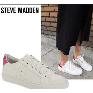 Steve Madden Lovve金属质感紫尾小白鞋/小银鞋
