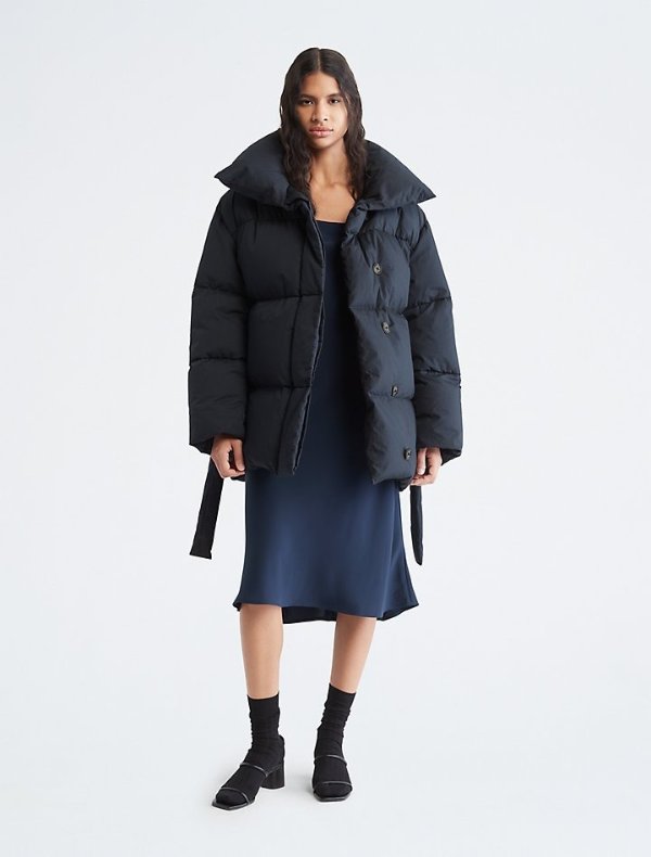 Wrap Puffer Coat | Calvin Klein