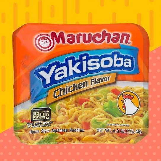 Yakisoba Spicy Chicken Flavor, 4.11 Oz, Pack of 8