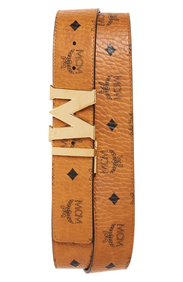 Reversible Signature Leather Belt