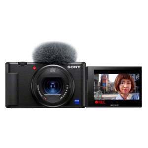Sony ZV-1 20.1MP 黑卡数码相机 一键美颜/带货对焦
