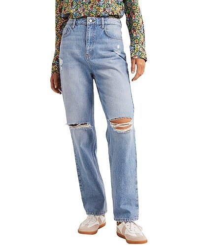 Relaxed Distressed Jeans / Gilt