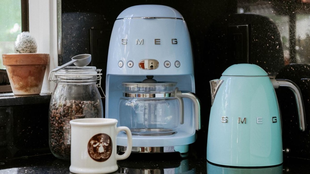 SMEG咖啡机·从50年代穿越而来的家居宝藏💙
