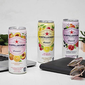 Sanpellegrino Momenti Sparkling Drink,Variety Flavors, 24 Pack