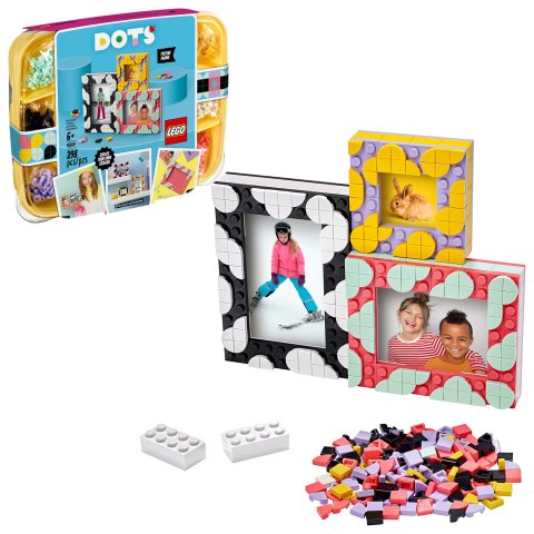 LegoDOTS Creative Picture Frames 41914 DIY Picture Frame Craft Decorations Kit, Building Toy for Kids (398 Pieces)