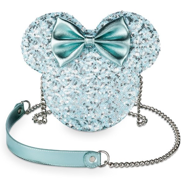 Minnie Mouse Icon Crossbody Bag by Loungefly – Arendelle Aqua | shopDisney