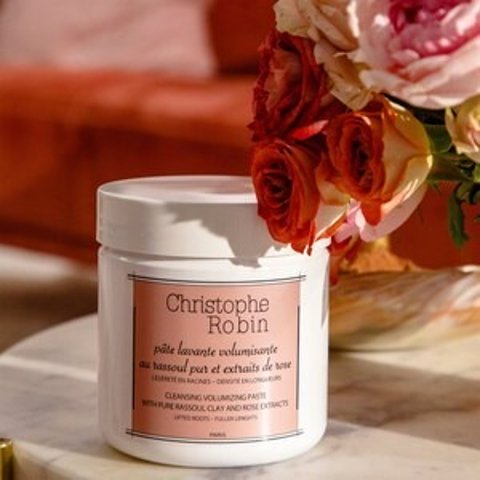 Christophe RobinVolume Shampoo Paste with Rassoul Clay and Rose Extracts