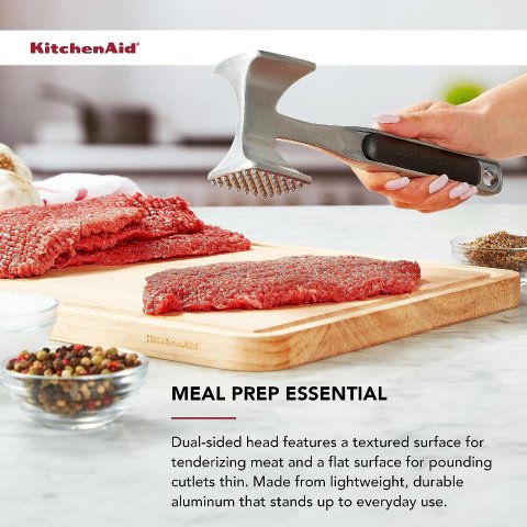 KitchenAid Gourmet Multi Sided Meat Tenderizer for Pounding Meats