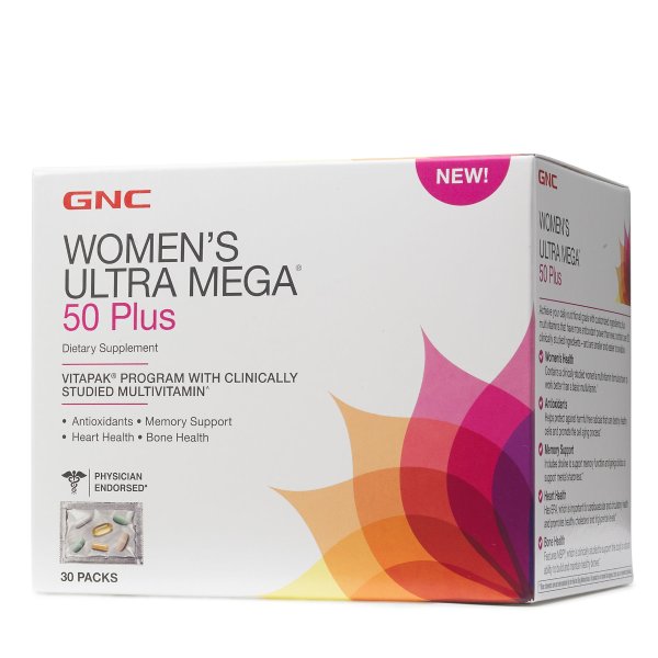 Ultra Mega 女性综合维生素 50岁以上