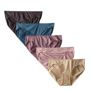 Hanes Women's Microfiber Bikini Panties (Pack of 5)