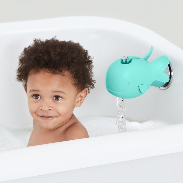 鲸鱼造型 浴缸水龙头防撞罩