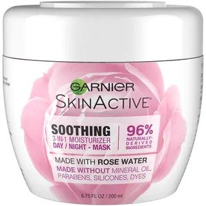 SkinActive 3-in-1 Soothing Face Moisturizer with Rose Water, 6.8 OZ