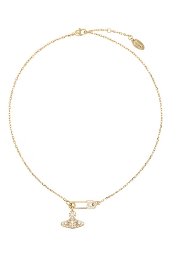 Gold Lucrece Pendant Necklace