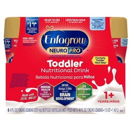 FREE Enfagrow NeuroPro Toddler Nutritional Drink Ready-To-Use with Purchase of 2 Enfagrow Premium Toddler Nutritional Drink Powders Cans