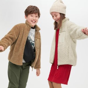 上新：Uniqlo 儿童特价区上新 秋冬保暖服饰$7.9起